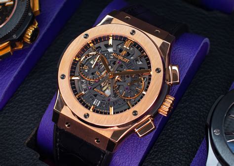 hublot classic fusion aerofusion rose gold|hublot classic fusion titanium 45mm.